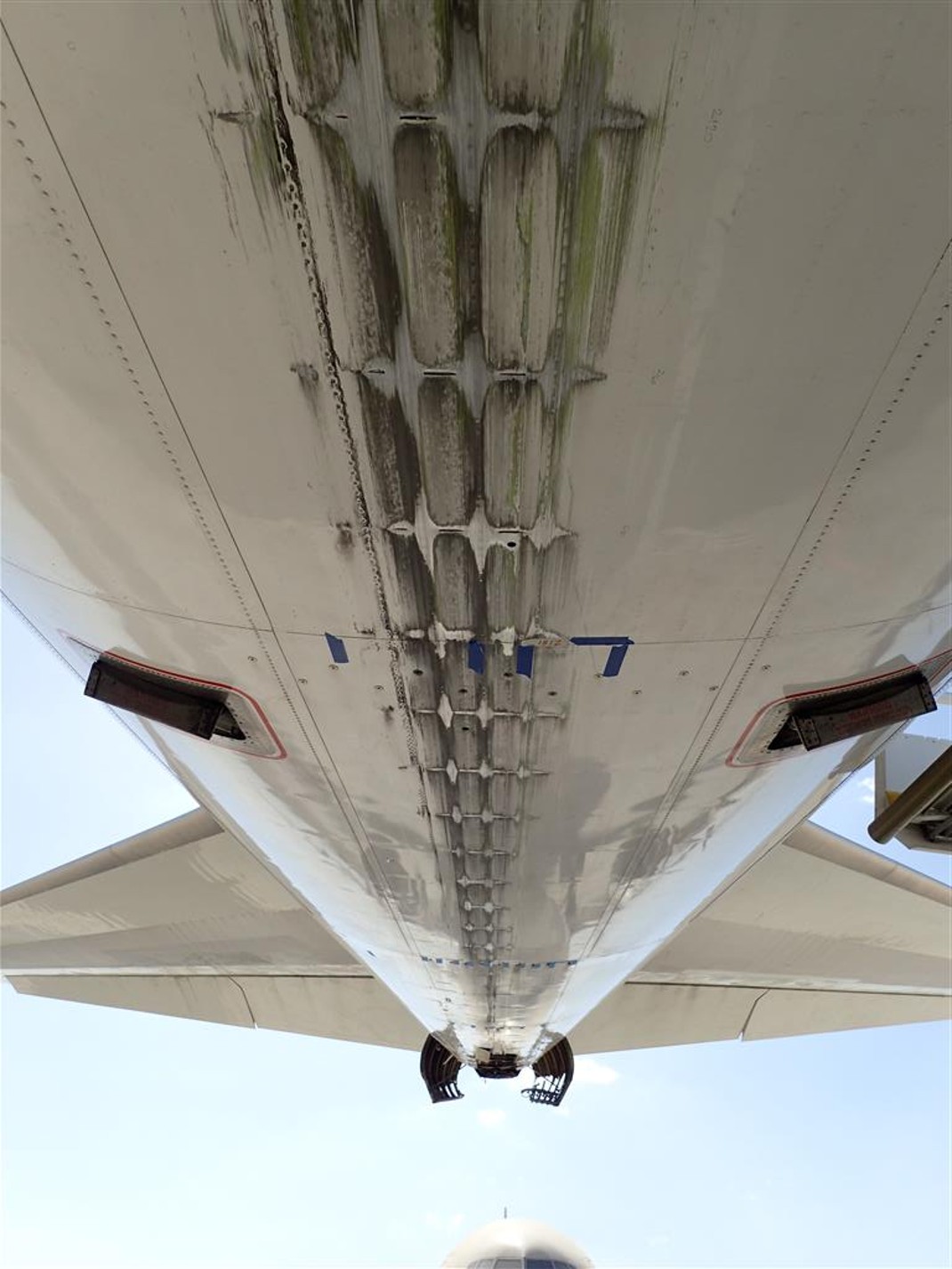 B747-400 Fuselage Tail Section View