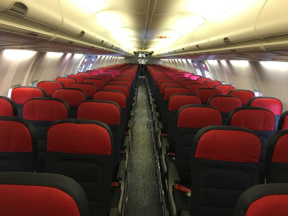Turkish Airlines B737 Cabin Interior Modification