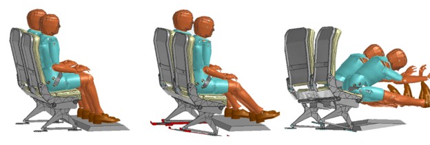 Cabin Interior Seat Dynamic Simulation